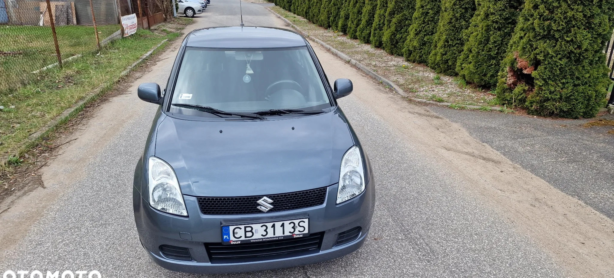 Suzuki Swift cena 11900 przebieg: 173798, rok produkcji 2007 z Toruń małe 781